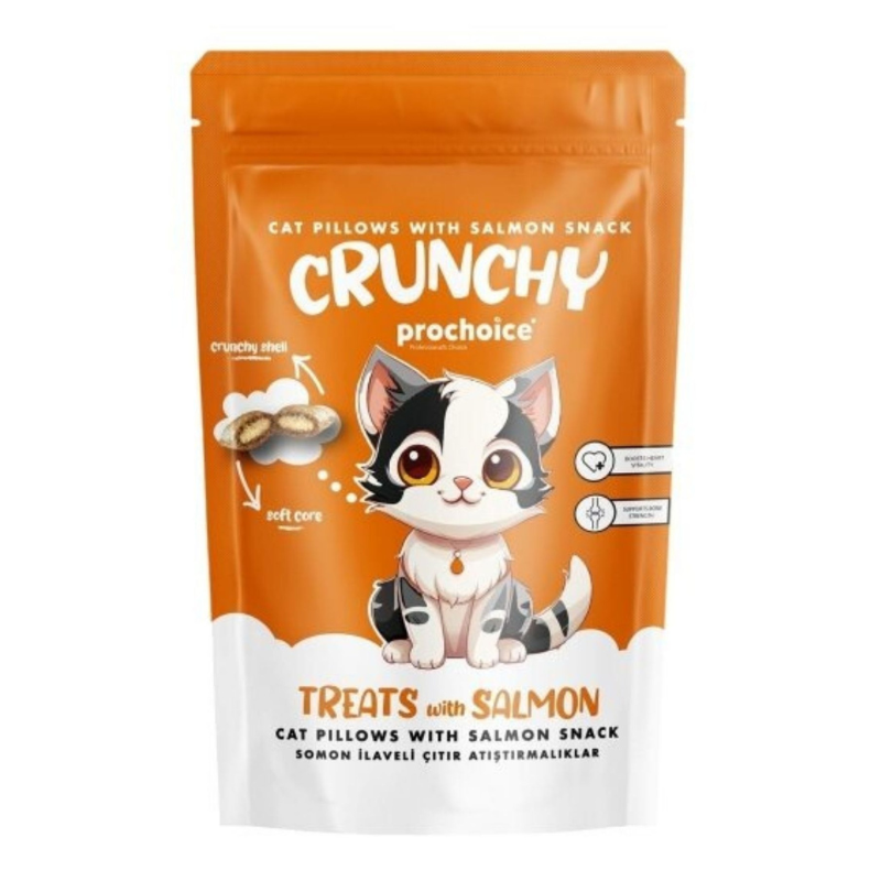 Prochoice Crunchy Somonlu 60 gr Kedi Ödül Maması