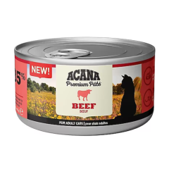 Acana Premium Ezme Sığır Etli 85 gr Yetişkin Konserve Kedi Maması