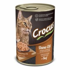 Crocus Dana Etli 400 gr Yetişkin Konserve Kedi Maması