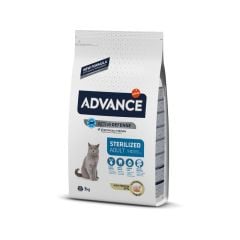 Advance Cat Sterilised 3 Kg Hindili Kısır Kedi Maması