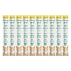 Gimcat Kuzu Etli ve Tavuklu 10x5 gr Sticks Kedi Ödül Maması
