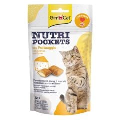 Gimcat Nutripockets Peynirli ve Taurinli 60 gr Kedi Ödül Maması