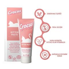 Crocus Kitten Paste Yavru Kedi Vitamin Malt Macunu 100 Gram