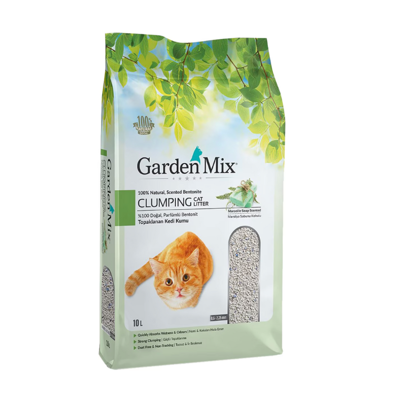 Garden Mix Bentonit Marsilya Sabunu Kalın Taneli 10 Litre