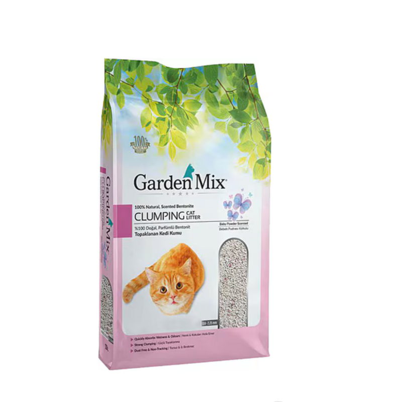 Garden Mix Bentonit Bebek Pudrası Kalın Taneli 10 Litre