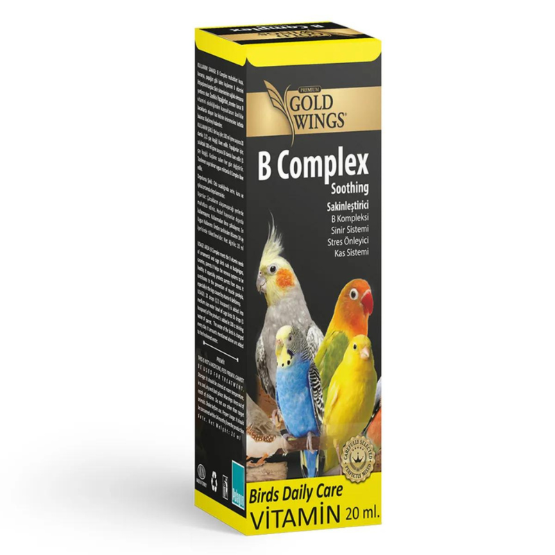 Gold Wings Premium B Complex (Stres Önleyici) 20cc