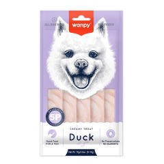 Wanpy Ördekli Krema Köpek Ödülü 5x14g