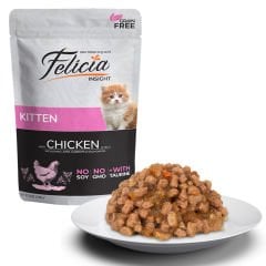 Felicia Tahılsız 85g Pouch Yavru Tavuklu Yaş Kedi Maması