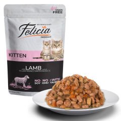 Felicia Tahılsız 85g Pouch Yavru Kuzu Etli Yaş Kedi Maması