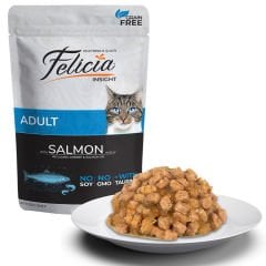 Felicia Tahılsız 85g Pouch Yetişkin Somonlu Yaş Kedi Maması