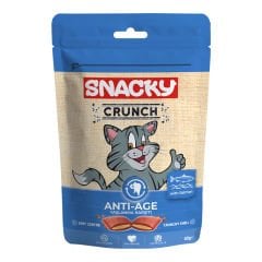 Snacky Kedi Crunch Ödül Anti-Age Somonlu 60 gr.