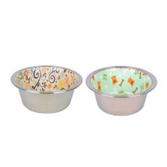 KE-3271CF Seramik Kaplı Çelik Mama Kabı 275 ml