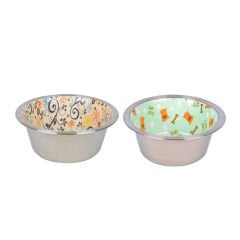 KE-3272CF Seramik Kaplı Çelik Mama Kabı 470 ml