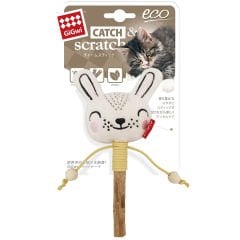 Gigwi Ahşap Stick Tavşan Kedi Oyuncağı