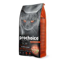 Prochoice Pro 33 Somonlu ve Karidesli Kısırlaştırılmış Kedi Maması 15 Kg