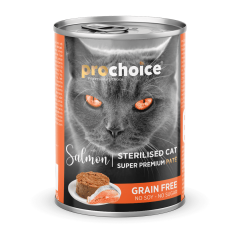 Prochoice Somonlu 400 gr Kısırlaştırılmış Konserve Kedi Maması