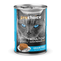 Prochoice Balıklı ve Sebzeli Yetişkin Kedi Konservesi 400 gr