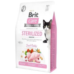 Brit Care Tahılsız Kısırlaştırılmış Hassas Sindirimli Kedi Maması Tavşanlı 2 Kg