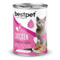 Bestpet Tavuk Etli Yavru Konserve Kedi Maması 400 gr