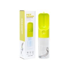 Eastland Taşınabilir Kedi ve Köpek Seyahat Suluğu 450 ml Sarı