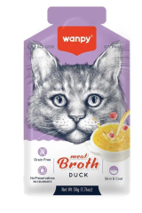 Wanpy Kediler için Ördek Eti Çorbası 50 gr