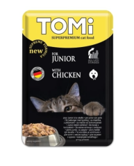 Tomi Super Premium Yavru Kedi Kümes Hayvanlı Pouch Mama 100gr