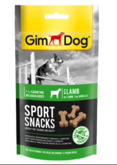 GimDog SportSnacks Kuzu L-Carnitinli Tahılsız Ödül Tableti 60 Gr