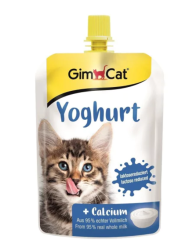 GimCat Kalsiyum İlaveli Kedi Ödül Yoğurdu 150gr