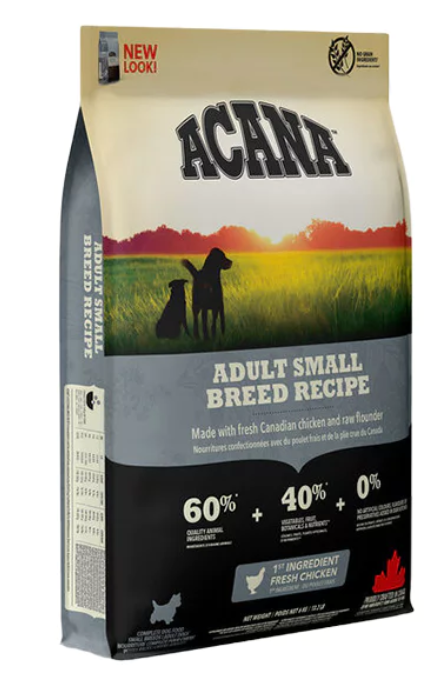 Acana Heritage Adult Small Breed Küçük Irk Tahılsız Yetişkin Köpek Maması 2 kg