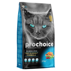 Prochoice Pro 34 Somon ve Pirinçli Yetişkin Kedi Maması 2kg