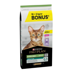 Pro Plan Hindili Kısırlaştırılmış Kedi Maması 10kg + 2kg HEDİYELİ!