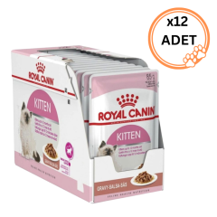 12 Adet Royal Canin Kitten Gravy Yavru Kedi Yaş Maması 85 Grx12