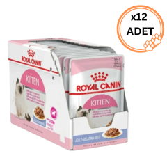 12 Adet Royal Canin Kitten Jelly Yavru Kedi Yaş Maması 85 Grx12