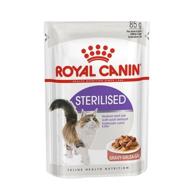 12 Adet Royal Canin Sterilised Gravy Kedi Yaş Maması 85 Grx12