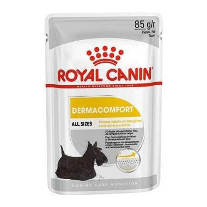 12 Adet Royal Canin Dermacomfort Loaf Köpek Yaş Maması 85 Grx12