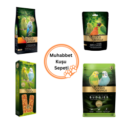 Gold Wings Premium Muhabbet Kuşu Sepeti