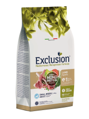 Exclusion Monoprotein Düşük Tahıllı Kuzu Etli Ve Narlı Küçük Irk Yetişkin Köpek Maması 2 Kg