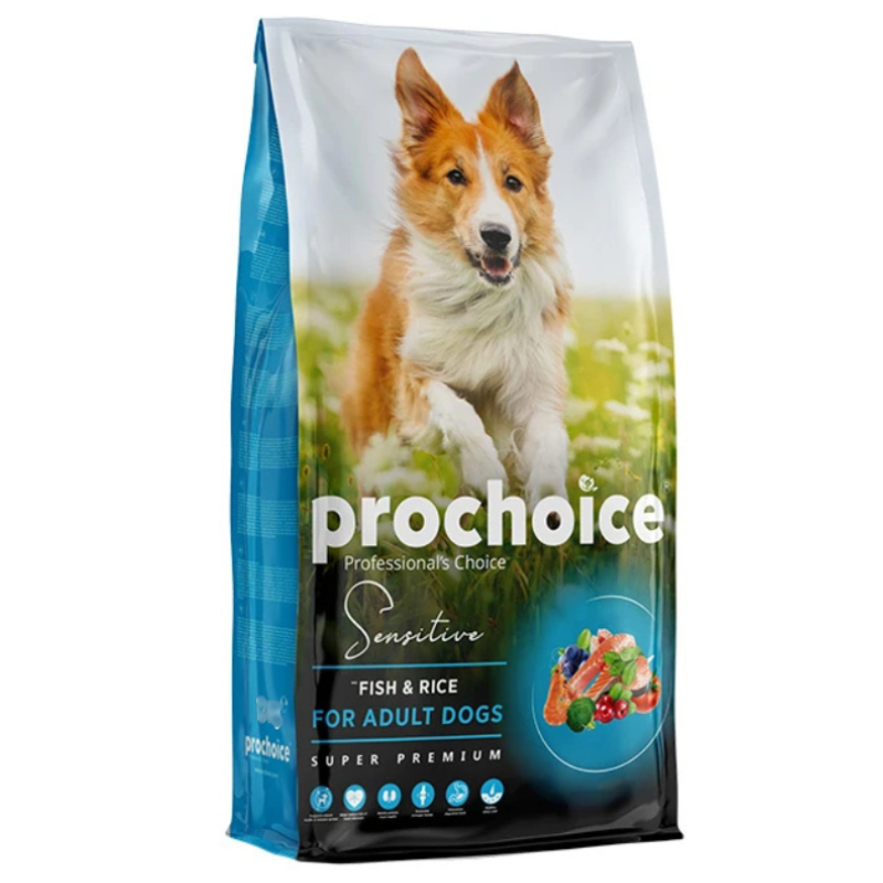 Prochoice Sensitive Balık Etli ve Pirinçli Yetişkin Köpek Maması 3 Kg