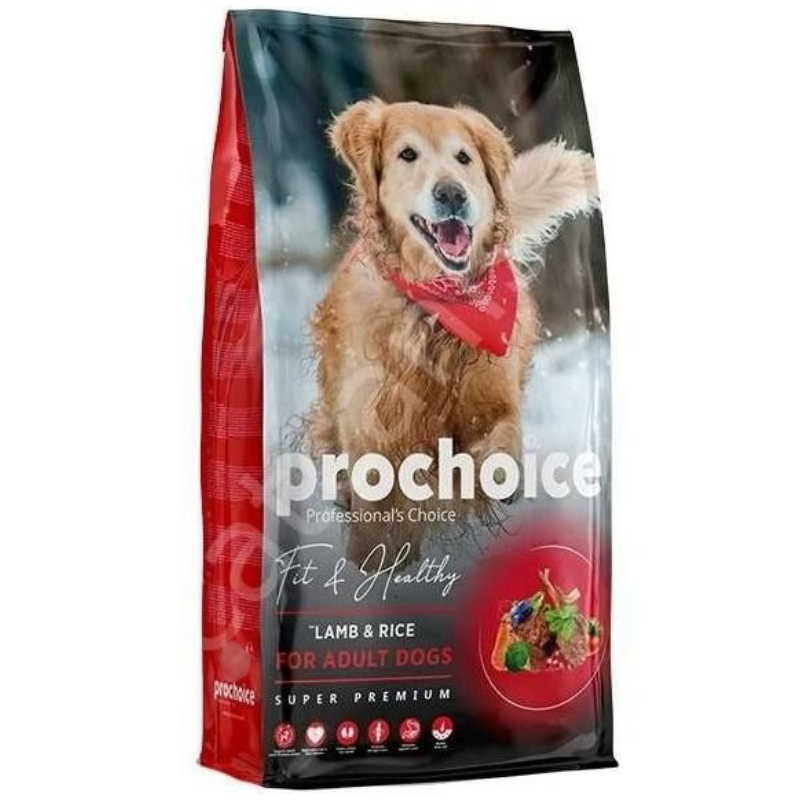 Prochoice Fit & Healthy Kuzu Etli ve Pirinçli Yetişkin Köpek Maması 3 Kg