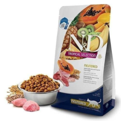 ND Tropical Selection Kuzu Etli Kısırlaştırılmış Kedi Maması 10 Kg