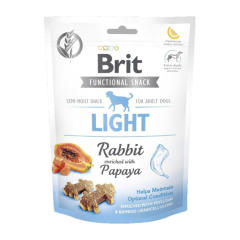 Brit Care Functional Snack Light Tavşanlı ve Papayalı Kilo Kontrolü Sağlayan Köpek Ödülü 150 gr