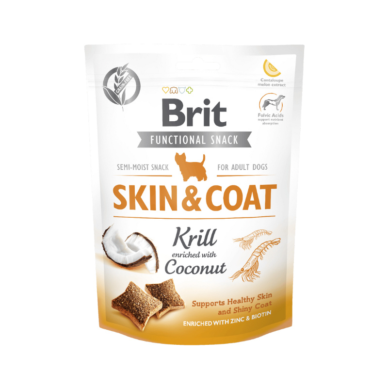 Brit Care Skin&Coat Kril ve Hindistan Cevizli Köpek Ödülü 150 Gr