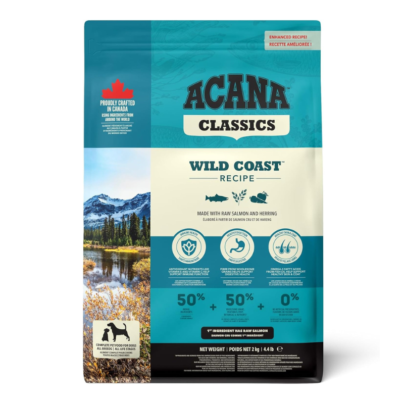Acana Classics Wild Coast Köpek Maması 2 kg Tüm Cins ve Yaşlar İçin
