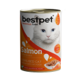 Bestpet Somonlu Kısırlaştırılmış Yetişkin Konserve Kedi Maması 400 gr