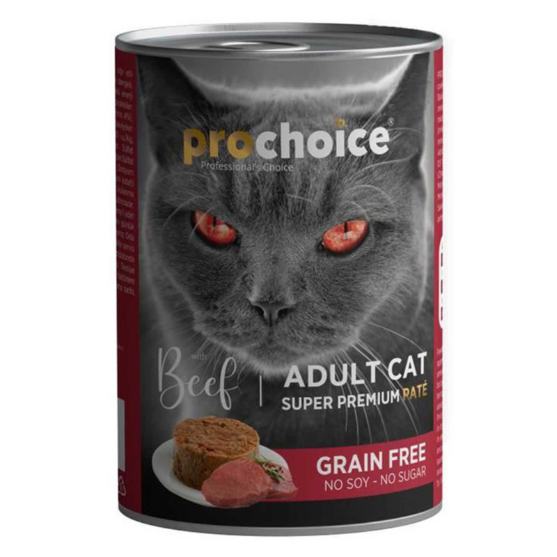 Prochoice Prochoice Sığır Etli 400 gr Yetişkin Konserve Kedi Maması