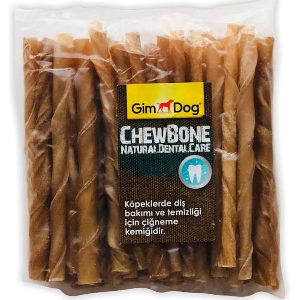 Gimdog Naturel Burgu Çubuk Köpek Ödülü (50Li Paket 5-6 Gr)