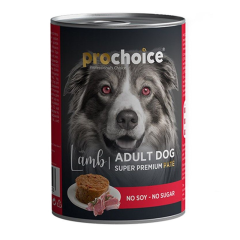 Prochoice Kuzu Etli 400 gr Yetişkin Konserve Köpek Maması
